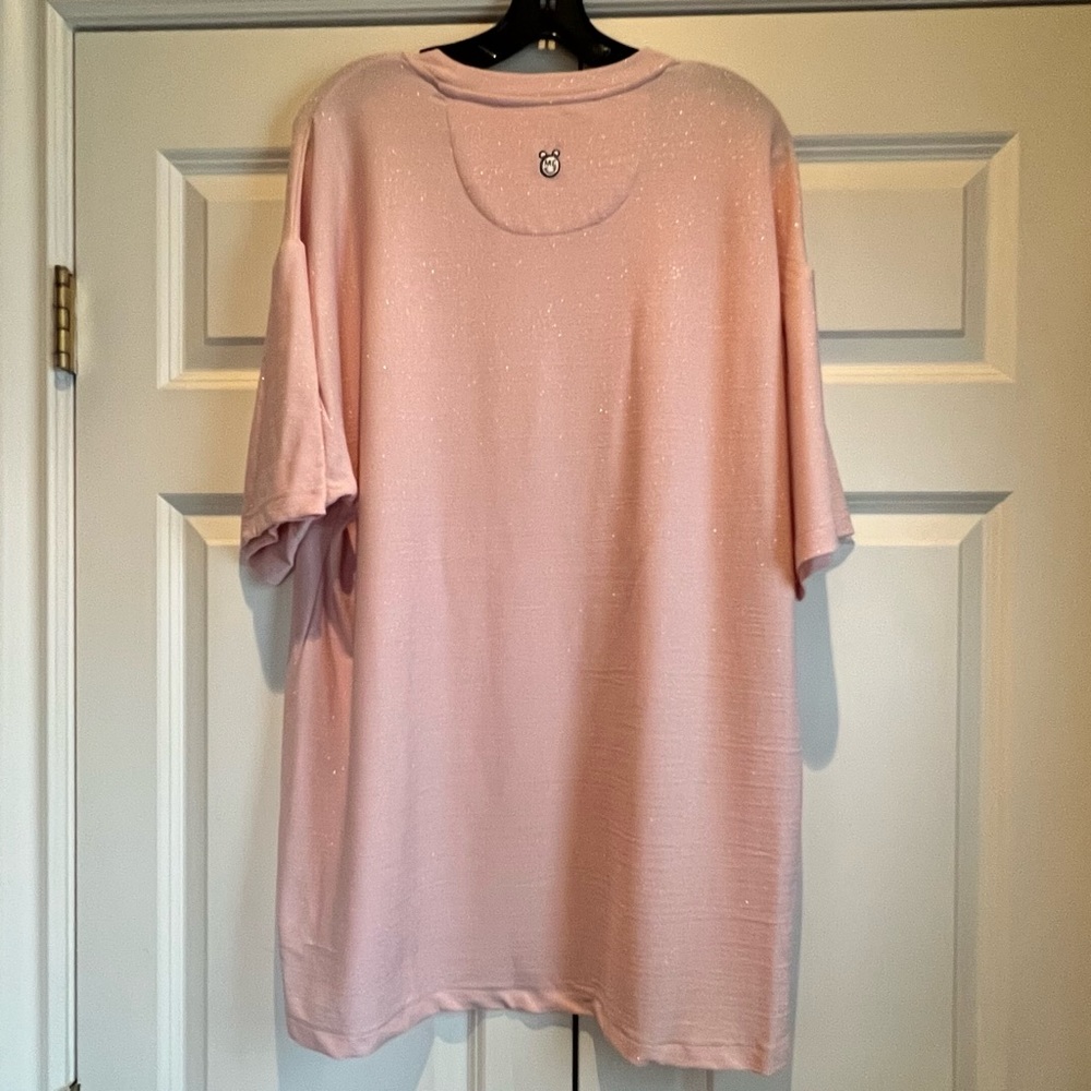 CONVERSE x Miley Cyrus Pink Shirt/Dress - Picture 12 of 14